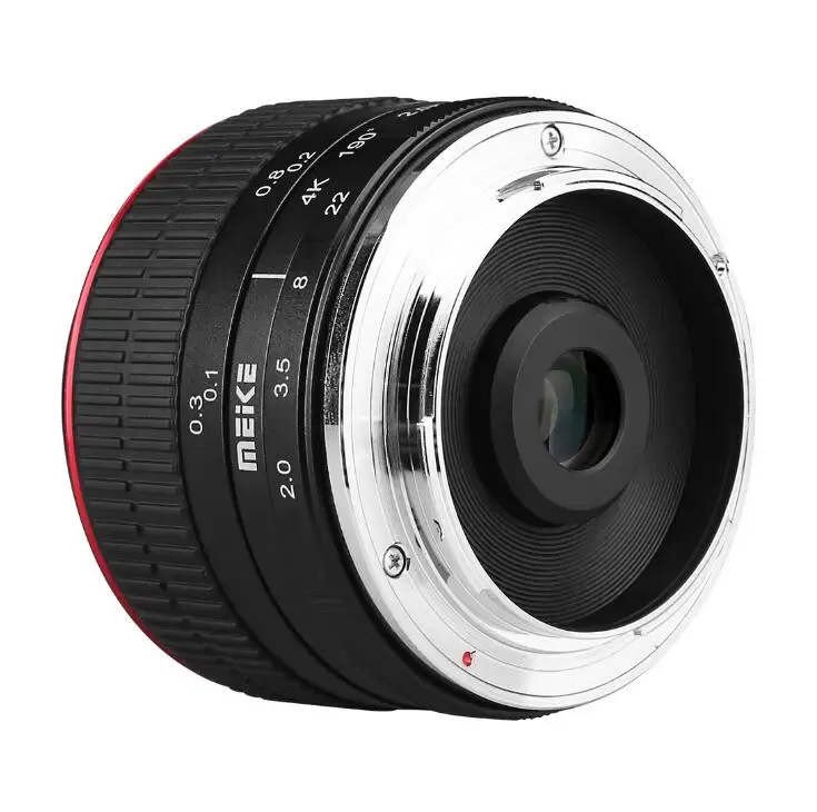 MEIKE 6 5 мм ультра широкий F/2 0 круговой объектив рыбий глаз для Canon Nikon Sony Fuji Panasonic Olympus