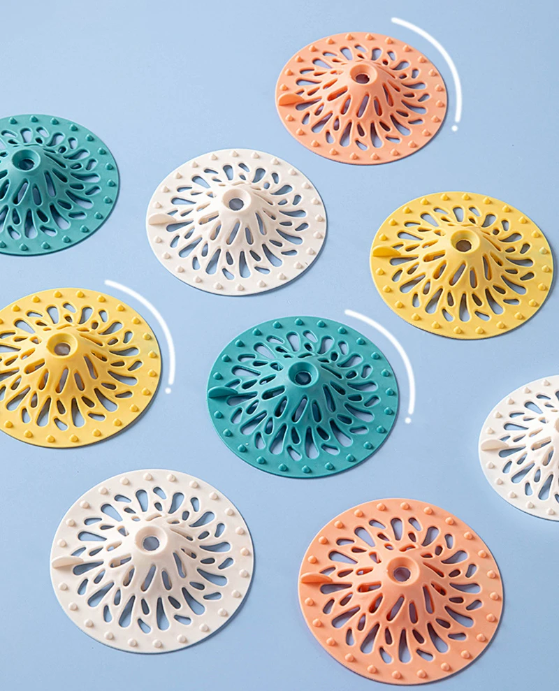 

Household Kitchen Sink Filter Shower Drain Hair Catcher Stopper Bathroom Floor Drain Cover Universal Anti-blocking Sink Strainer
