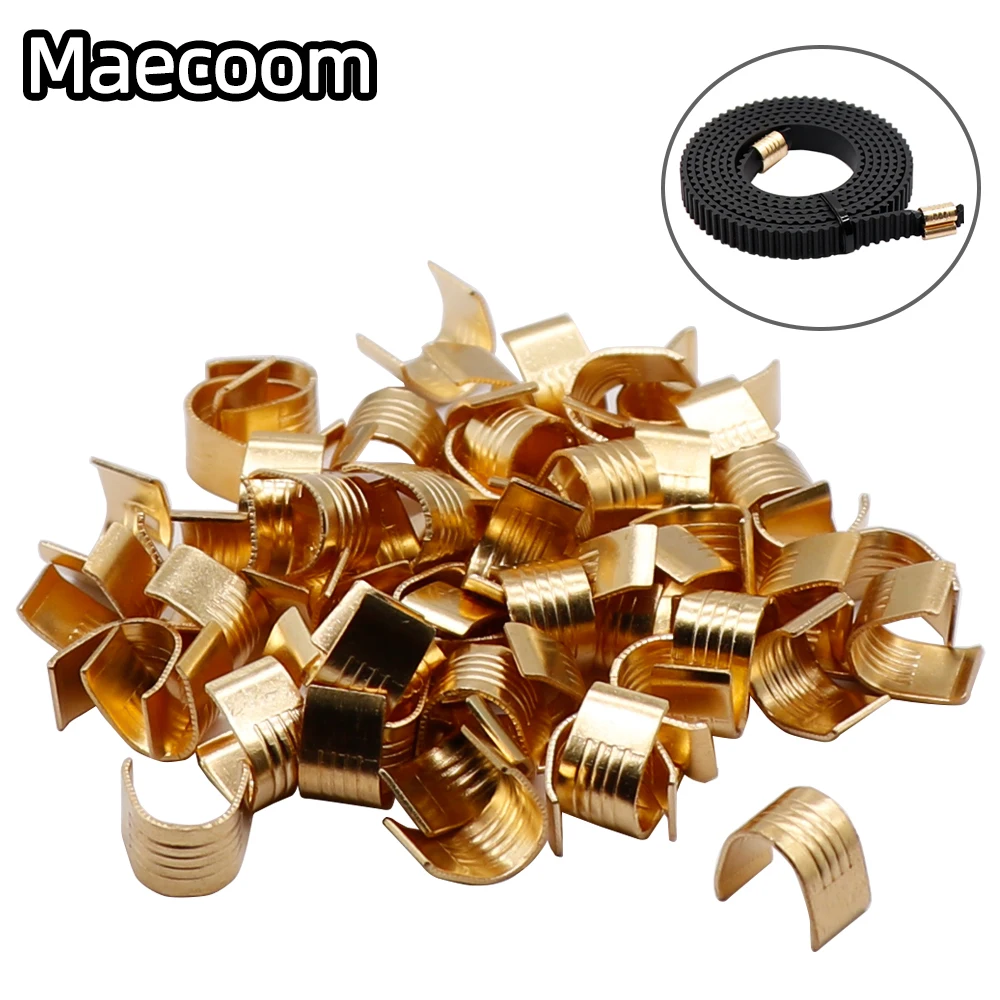 

20pcs GT2 Timing Belt Copper Buckle Black Open Timing Rubber Belt X Y Axis 3D Printer Parts Width 6mm for Ender3 Ender5 CR10