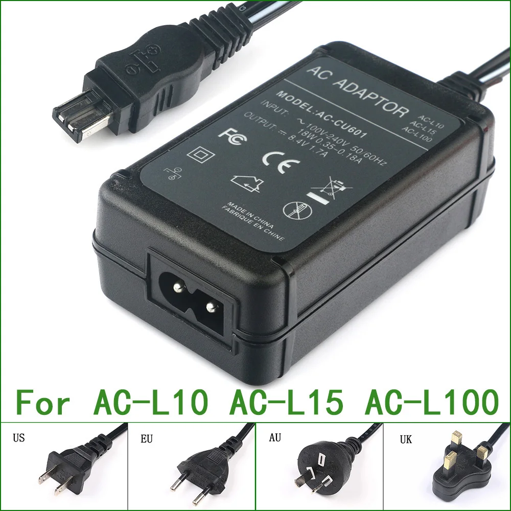 

AC Adapter Charger For Sony DCR-TRV900 DCR-VX2000 DCR-VX2100 DCR-VX2100E DCR-VX700 HDR-FX1 HDR-FX7 HDR-FX7E
