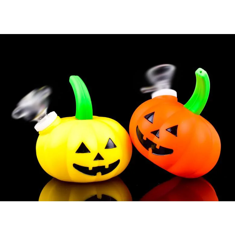 Силиконовая Тыква MINI BONG со съемной стеклянной чашей | Дом и сад