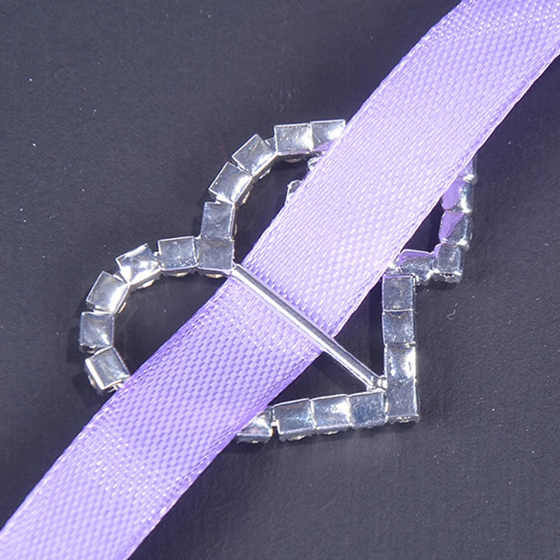 Новинка 2018 года 100 шт. пряжка в виде двойного сердца для свадьбы украшение