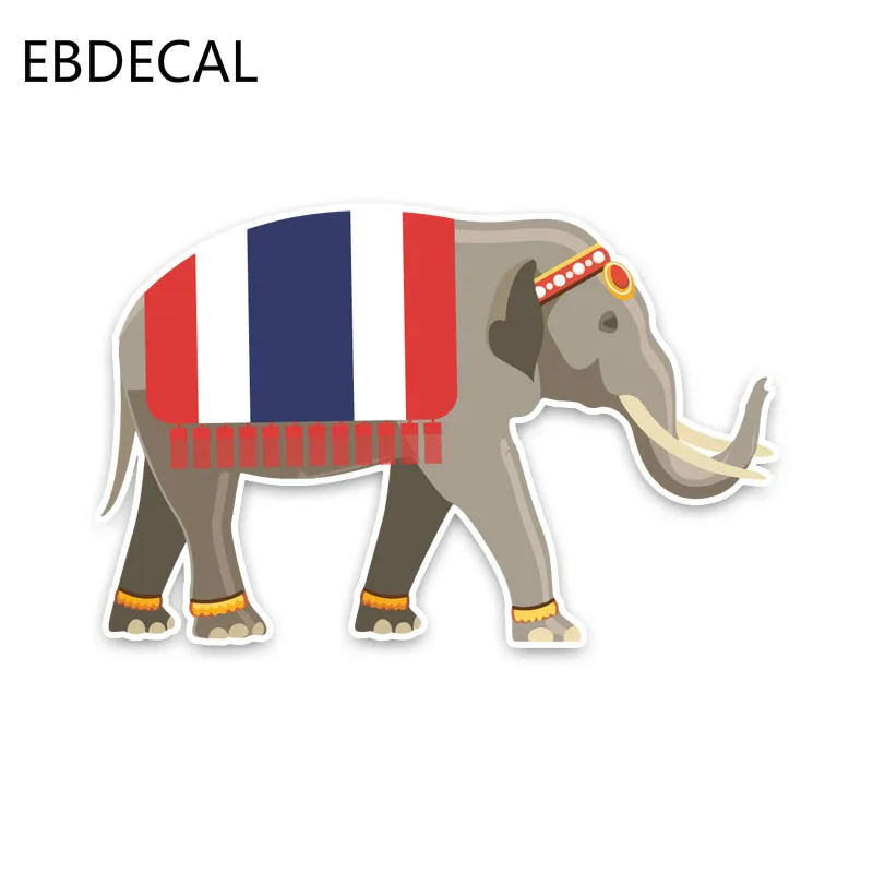 Ebdeckle элементы тайского флага машина бампер окно переводные наклейки для