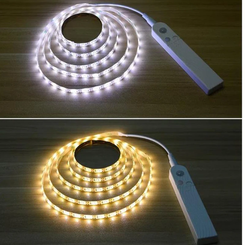 Светодиодный ночник с двумя режимами движения гибкая светодиодная лента