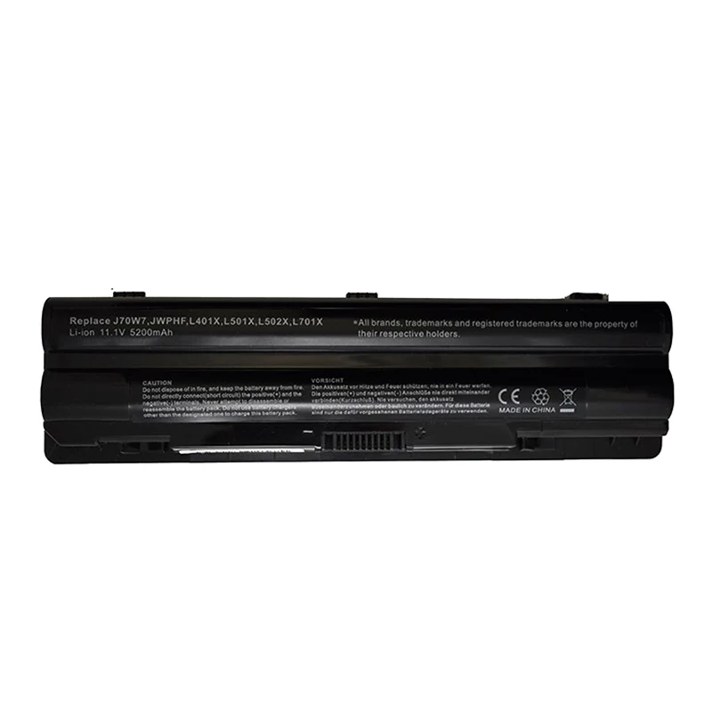 7xinbox 11 1 V 5200mAh J70W7 JWPHF R795X WHXY3 Аккумулятор для ноутбука Dell XPS 14 15 17 L401x L501x L701x 3D 312-1123