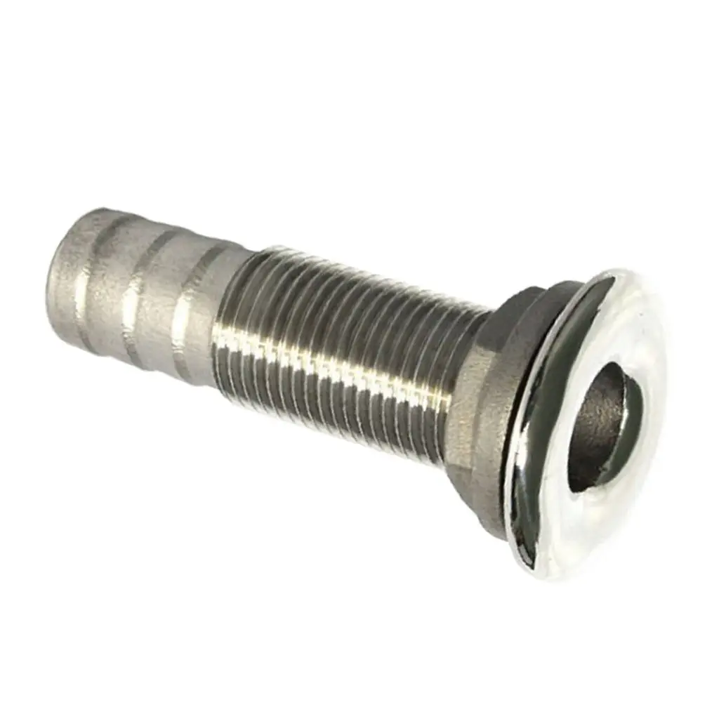 

Marine 316 Stainless Steel Pump Thru-Hull/Scupper Drain for Hose 1/2inch