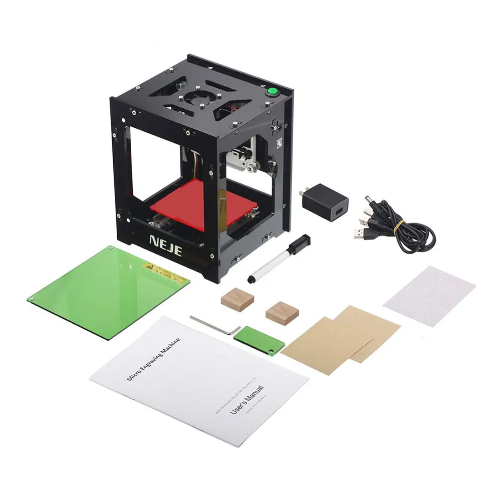 3000 МВт лазерная гравировальная машина DIY печать резьба с беспроводным