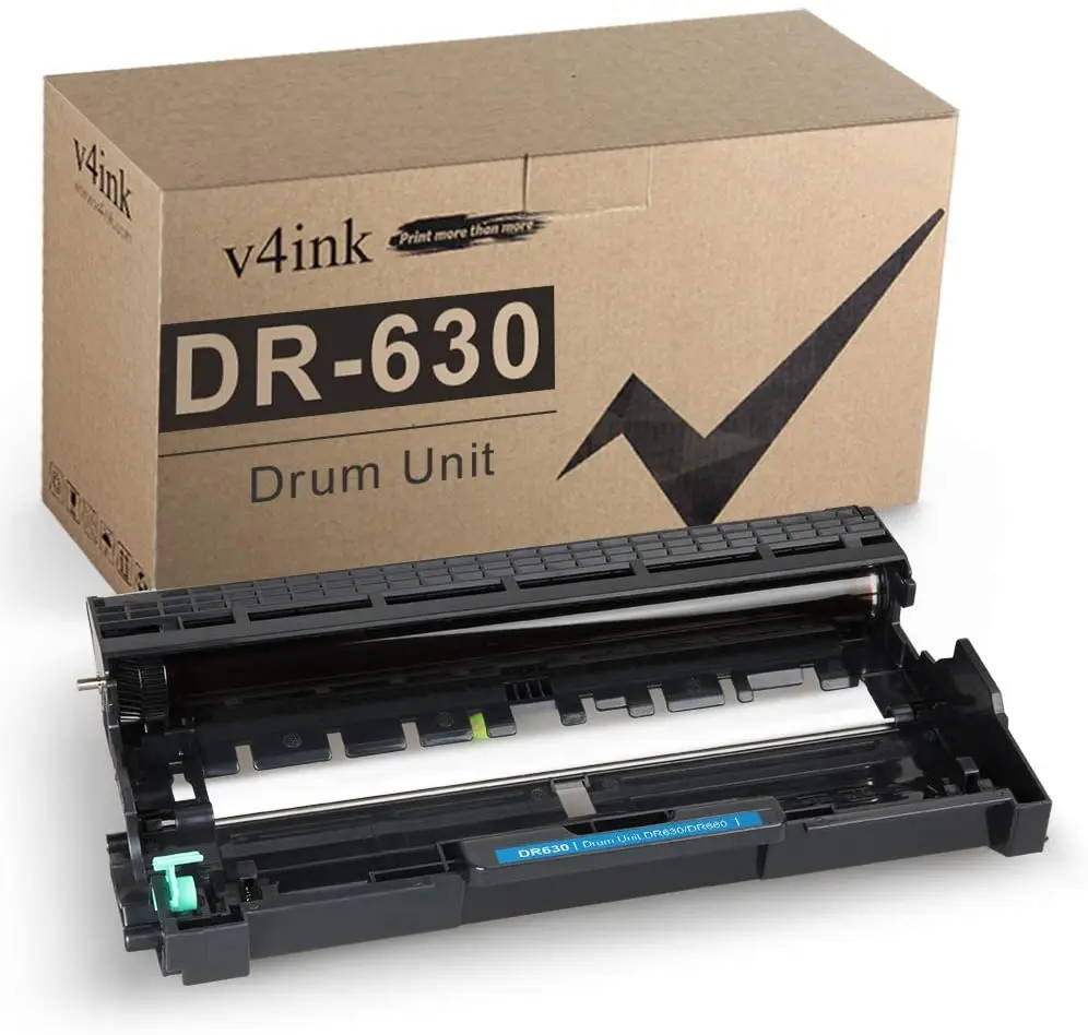 

V4INK Compatible Drum Unit Replacement for Brother DR630 DR-630 (Black,1-Pack) for HL-L2340DW L2300D MFC-L2700DW DCP-L2540DW