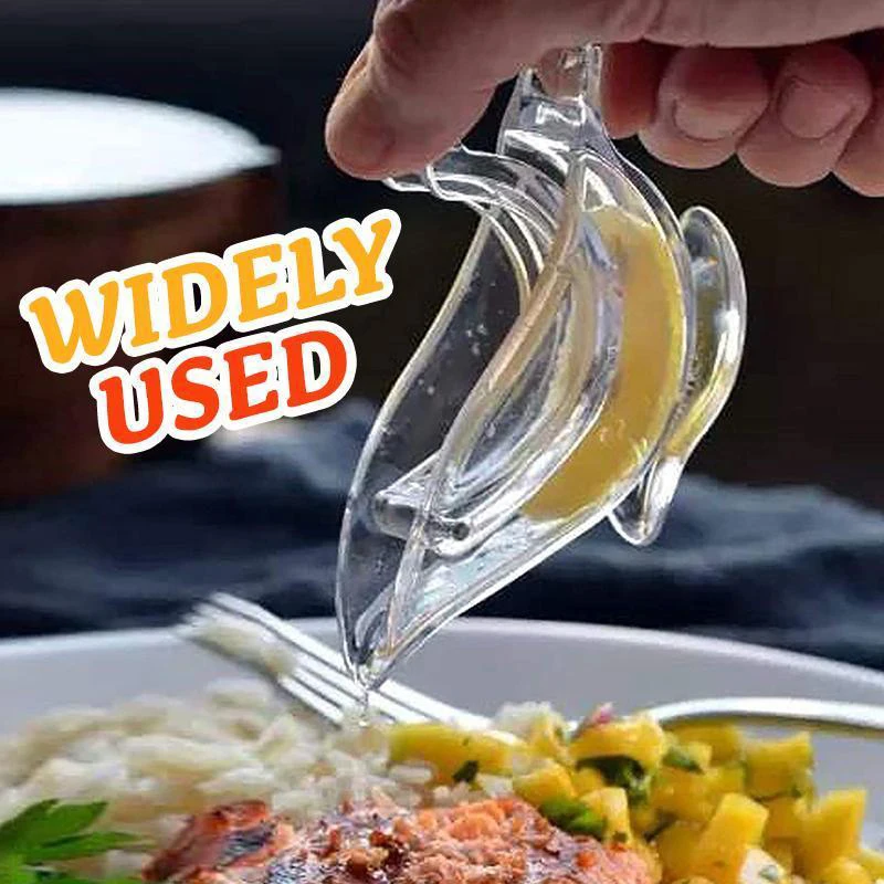 

Lemon Juicer Clip Lemon Juicer Clips Acrylic Manual Lemon Slice Squeezer Convenient Transparent Fruit Juicer For Home Kitchen