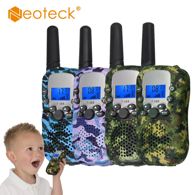 Neoteck дети Walkie Talkie Walky Talky 8 каналов 2 способ радио для мальчиков и девочек 3 км