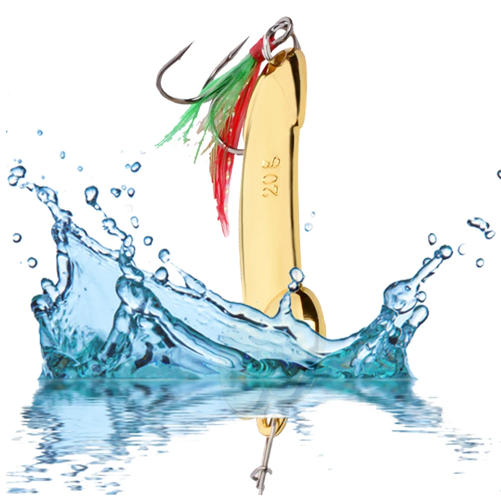 

Fishing Spoon Metal Lures Golden Silver Sequin 5-35g Pike Vibration Jig Carp Bass Artificial Hard Bait Minnow Wobbler Tackle