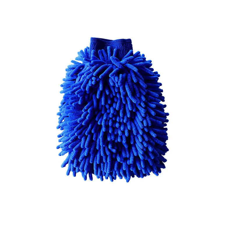 Двусторонние перчатки для мытья автомобиля полотенце из микрофибры