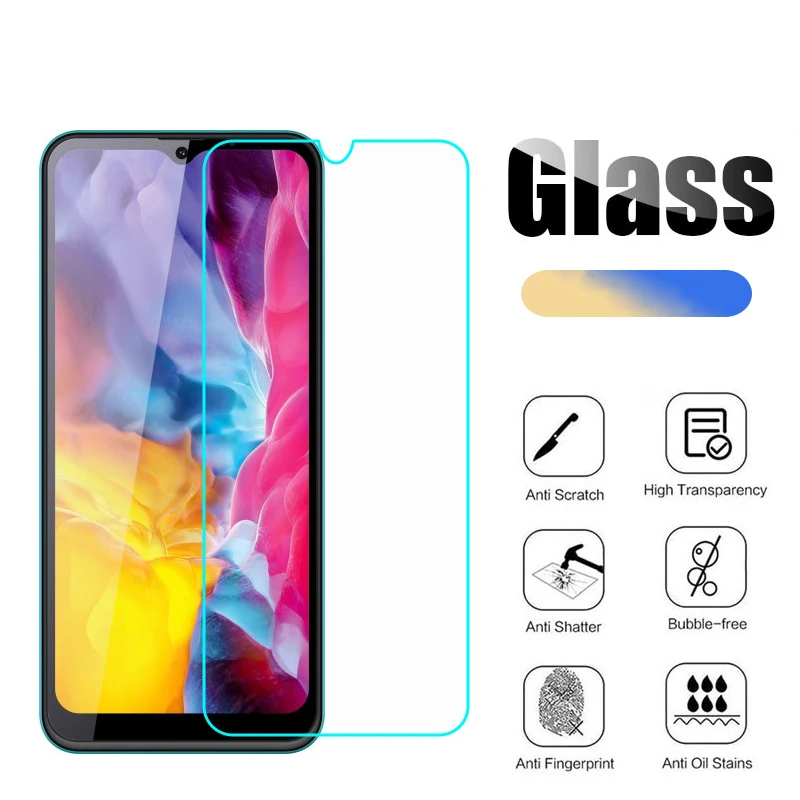 2 шт. защитная пленка для экрана Oukitel C23 Pro из закаленного стекла 9H 2.5D с защитой от