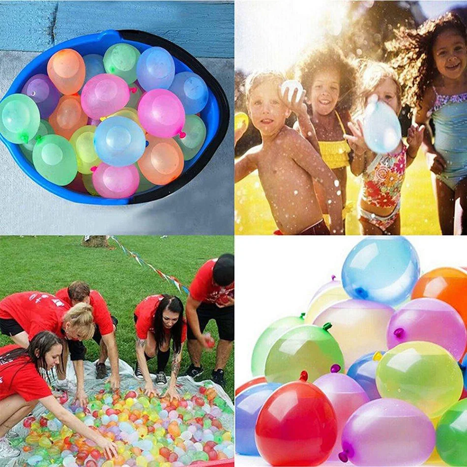 

Refill Kit 500 1000 Water Balloon Quick Fast Fill Summer Water Bomb Balloon Magic Game Water Bomb Balloon Kid Outdoor Party