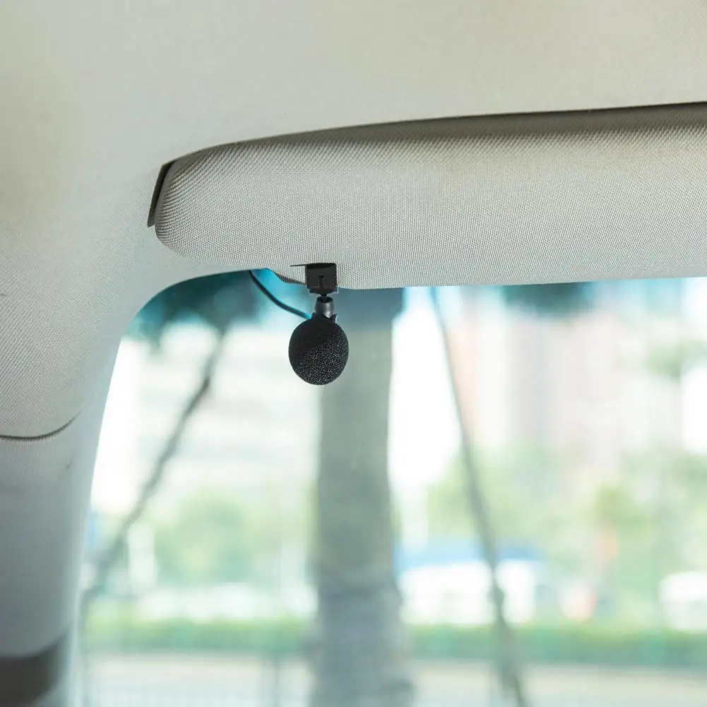 1 шт. автомобильный аудиомикрофон с зажимом 3 5 мм штекер микрофоном стерео мини