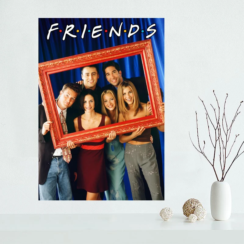 Новое поступление постер для украшения дома друзей индивидуальный холст