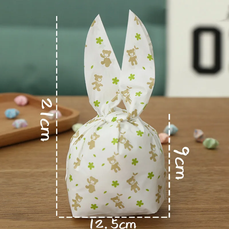 50 шт. кролик длинное ухо милый подарок Банни вечерние сумки для упаковки пива