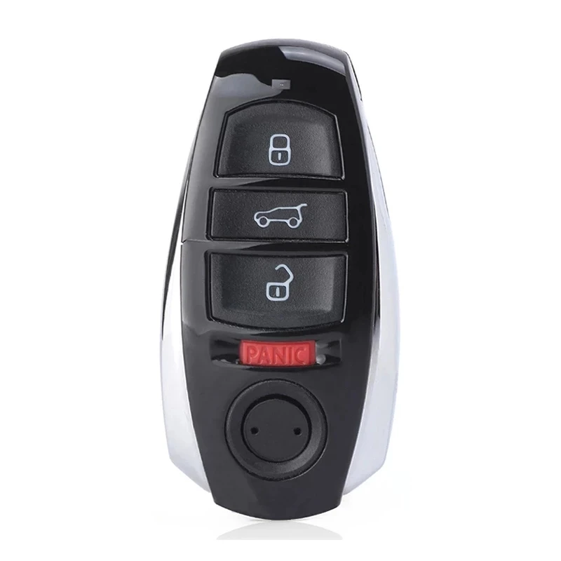 Полубесключевой дистанционный ключ KEYECU IYZVWTOUA для Volkswagen VW Touareg 2011 2012 2013 2014 2015 2016 2017 Fob 4 кнопки ASK 315 МГц (art.: 3920bb09d1696) - 3920bb09d1696