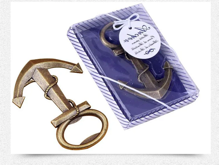 Открывалка для бутылок с якорем пиво фотография рекламный подарок ретро свадьба