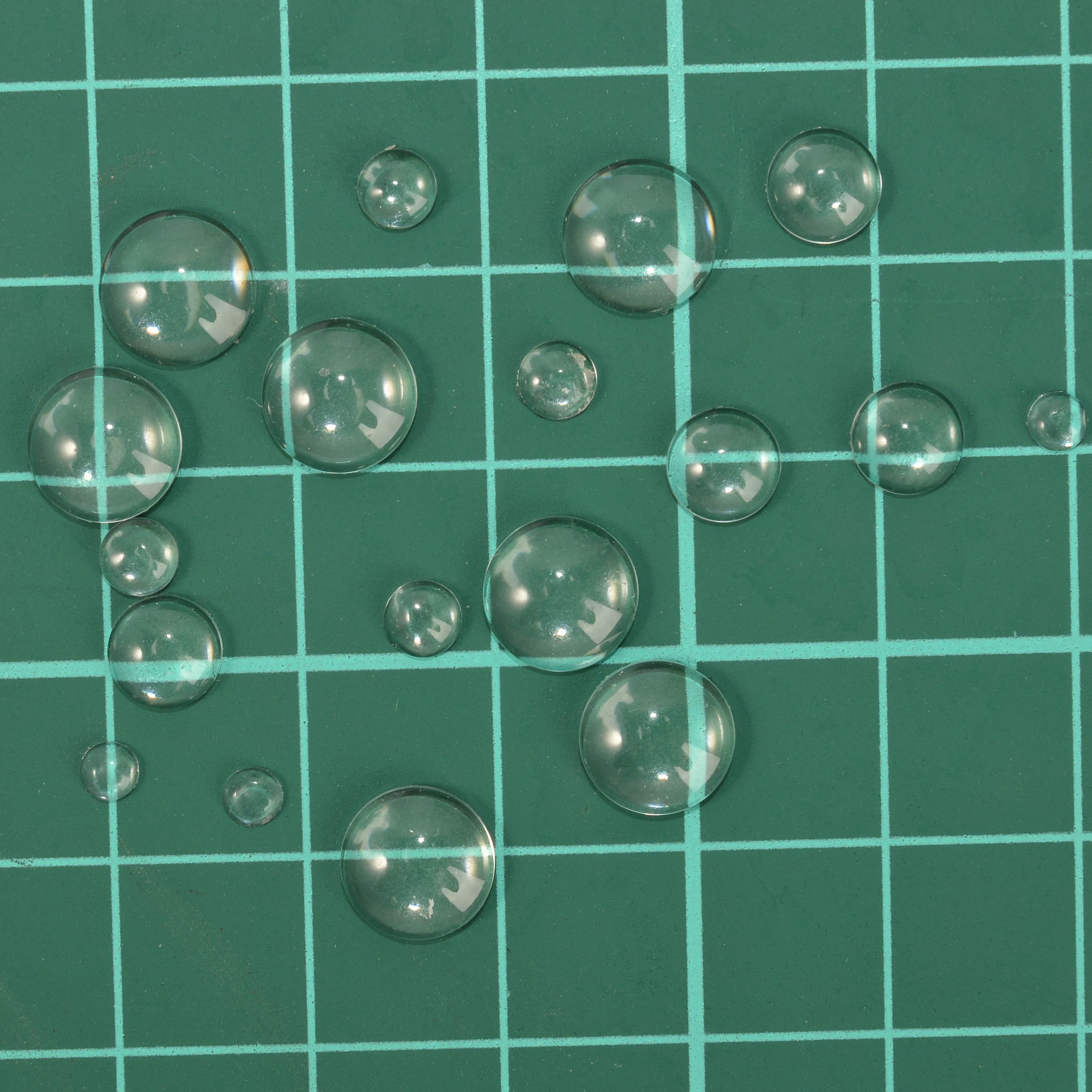 100 имитация каплевидной капли воды создание карт Декор Аксессуары металлические