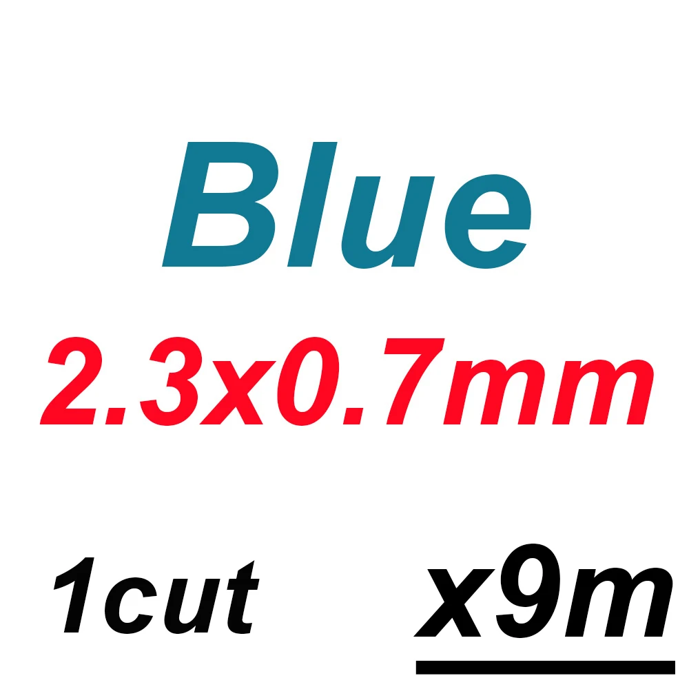 9m x2.3mm in blue Victorsense 6/9/20/100 м рыболовные канаты 2,1 мм 0,7 мм 2,3 2,5 2,9 мм латексная трубка модели полое латекс эластичный линии Рыболовные снасти - Цвет: 9m x2.3mm in blue