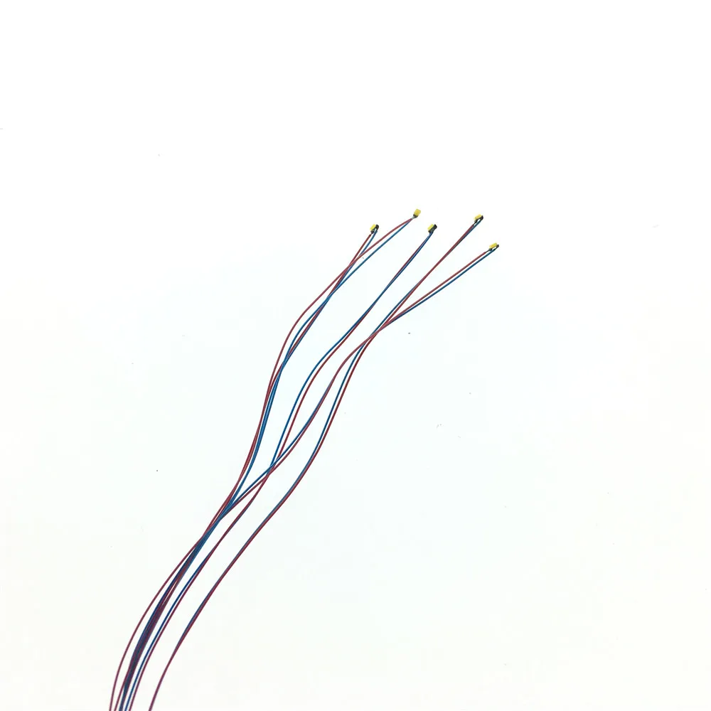 Светодиодные лампы 0603 SMD модель с теплым белым светом в масштабе HO N OO
