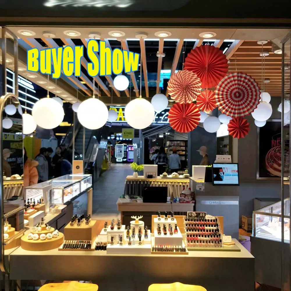 Украшение для свадебной вечеринки 6 шт. смешанный размер ярко розовый комплект