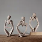Креативные скандинавские современные минималистичные абстрактные фигурки, искусство, песчаник, скульптуры для дома, гостиной, искусственные маленькие украшения
