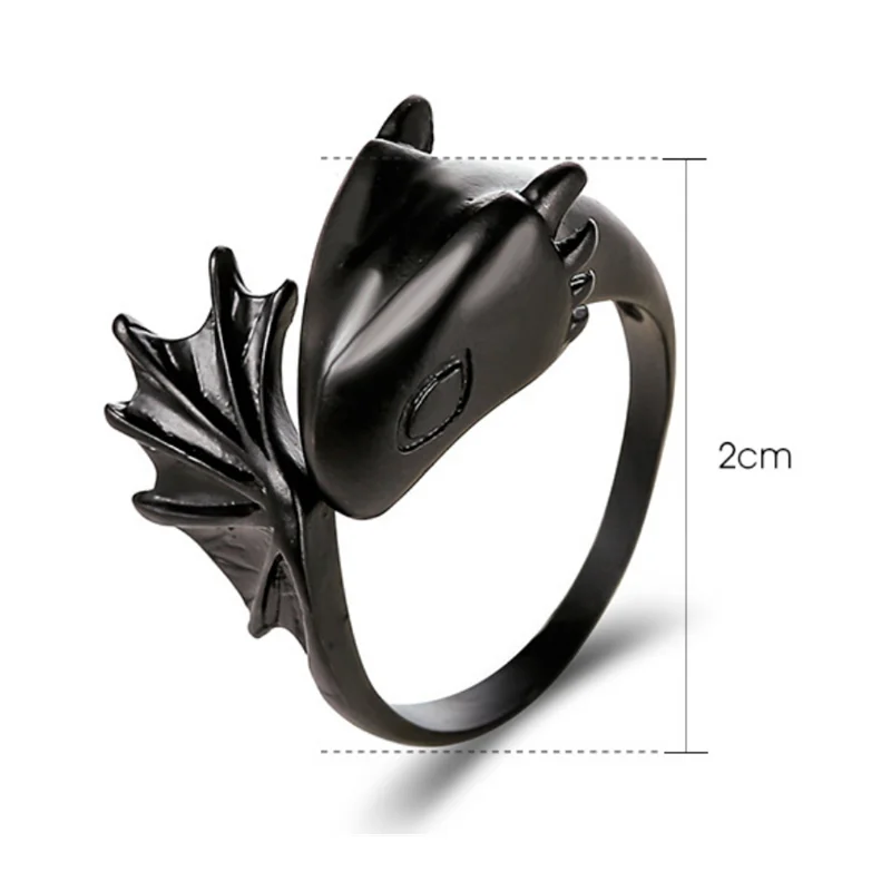 Новинка 2021 модный готический парный ангел демон птеродактил с изменяемым