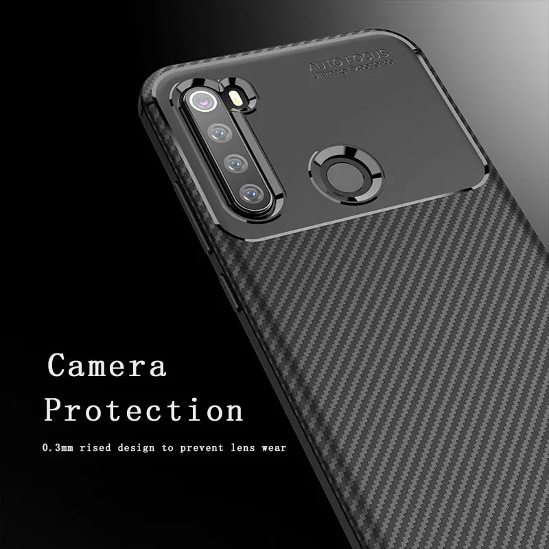 Чехол для Xiaomi Redmi Note 8 Pro, роскошный противоударный Мягкий ТПУ силиконовый чехол, чехол для Xiaomi Redmi Note 8