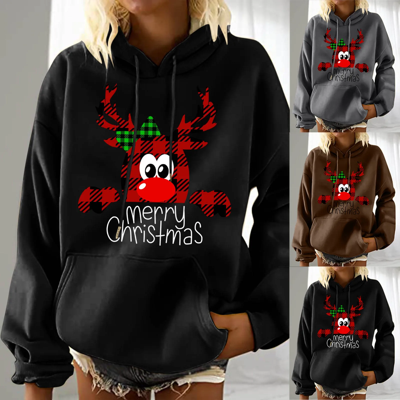 

Ladies Sweatshirt Printing Long SleeveClubbing Casual Pullover Tops