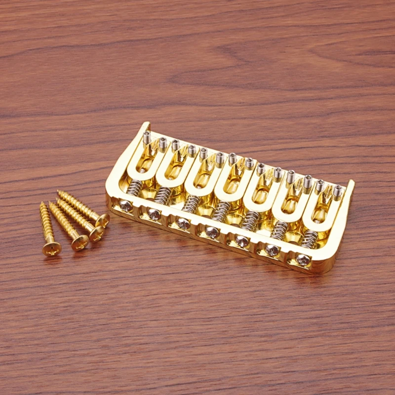 

83x8.2x39.5mm Size Flat Saddle Single Tremolo Bridge System for Guitar Professional Replacements for a Long Service Time