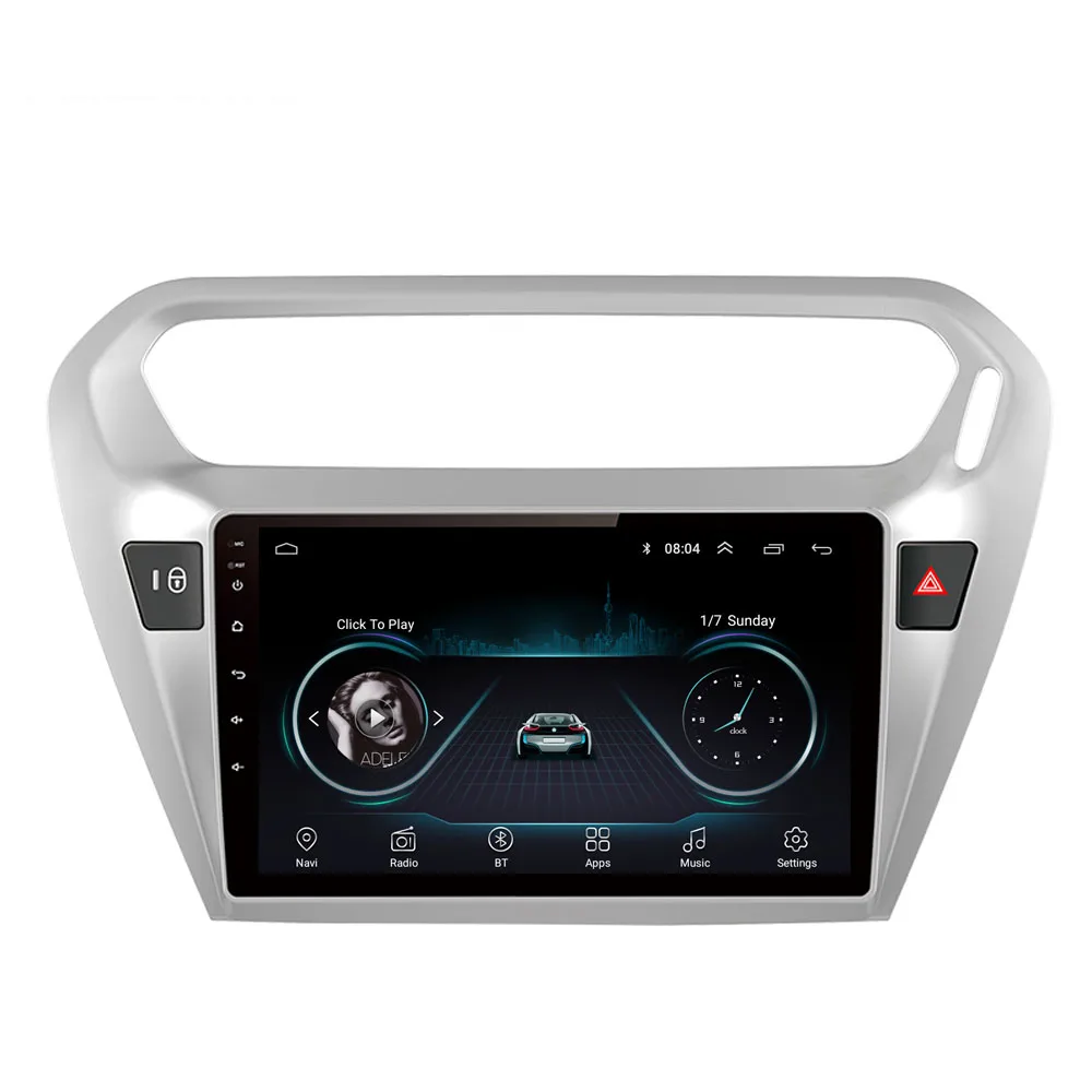 Android автомобильный Dvd gps Мультимедийный проигрыватель для Citroen Elysee/peugeot 301 2G + 32G 9