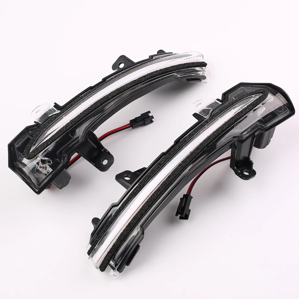 

For Nissan Kicks P15 2016- 2019 Dynamic Turn Signal LED Side Wing Rearview Mirror Indicator Blinker Repeater Light