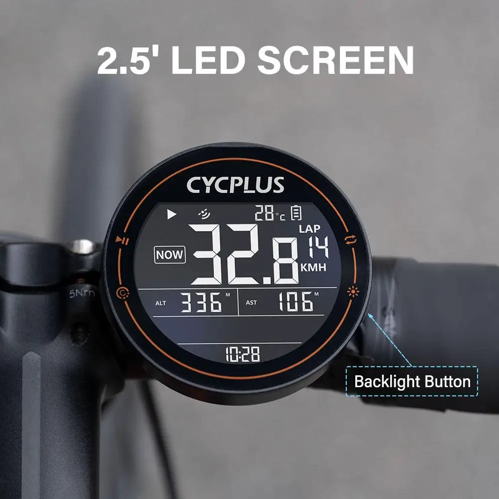 cycplus m2 gps cycle computer support for xoss wireless speedometer ant odometer waterproof bicycle accessories round shape free global shipping