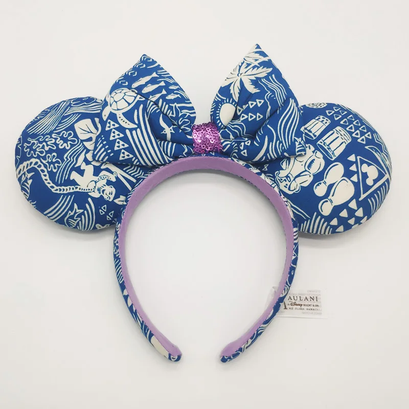 D Disney Up Микки аксессуары для ушей мультфильм головной убор аксессуары для волос плюшевая кавайная игрушка подарок на день рождения для девочек повязка на голову игрушки - Цвет: D