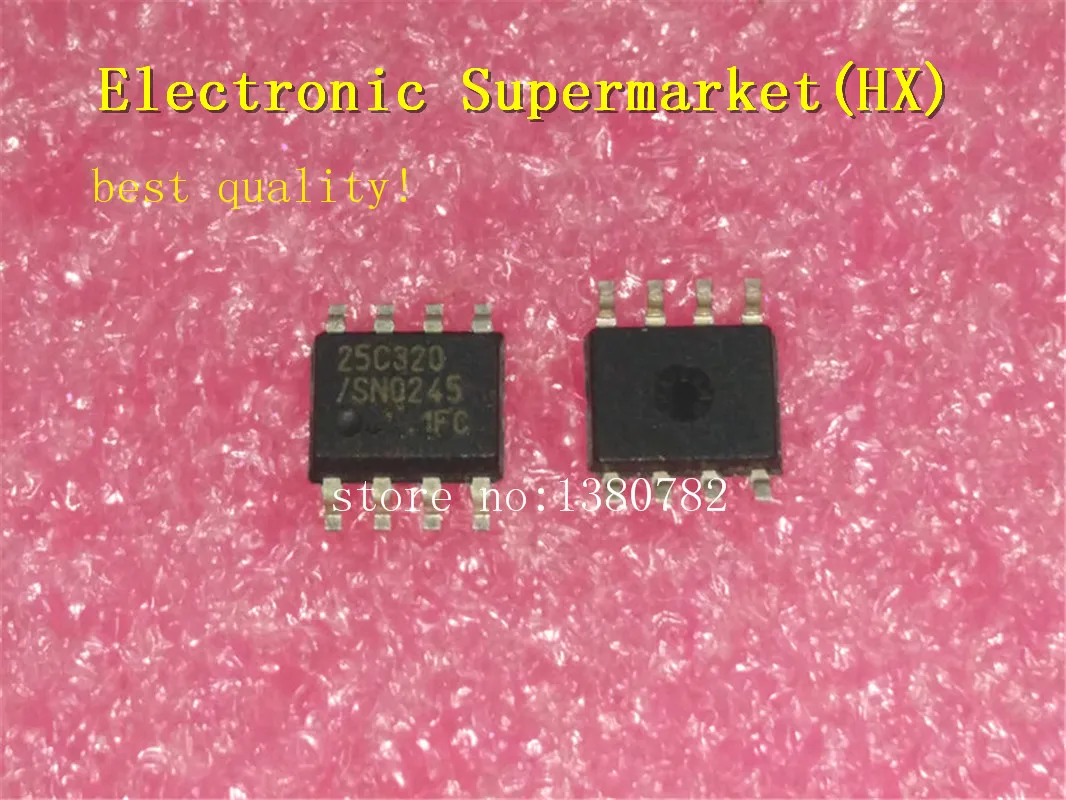 Бесплатная доставка 10 шт./лот 25C320 25C320/SN SOP-8 100% новая Оригинальная фотография |