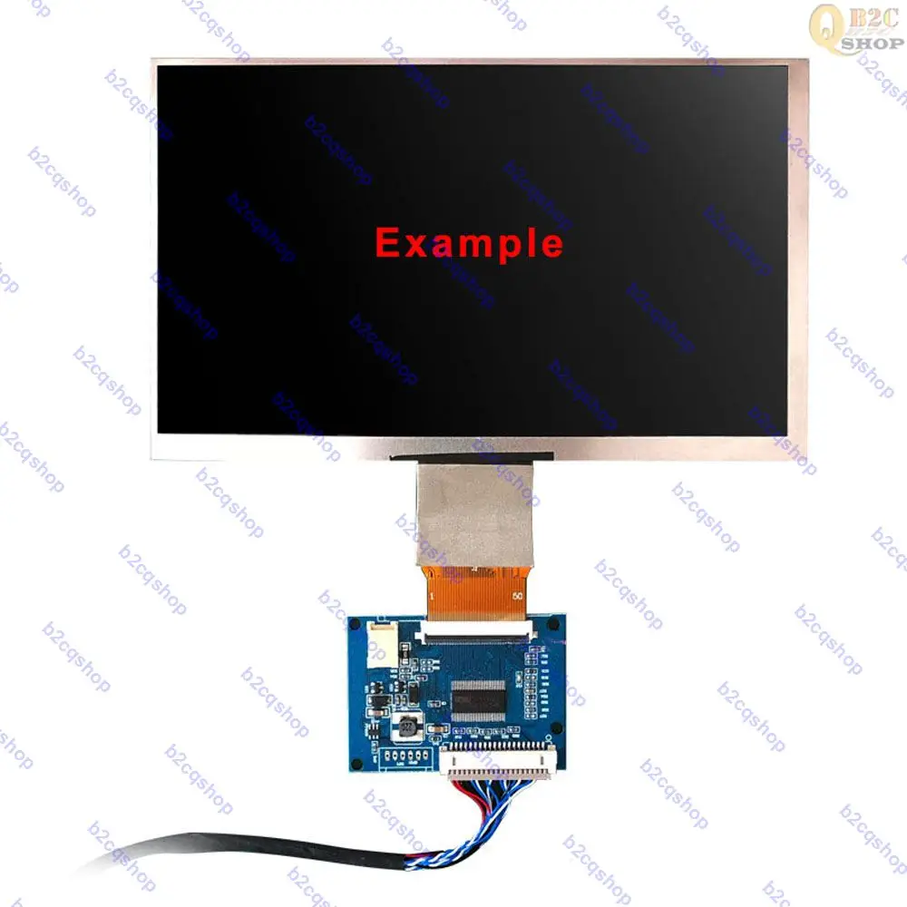 DF14-20P-D8 1ch 8 bit LVDS до 50pin TTL LVDS-TTL плата преобразователя для AT070TN92 | Компьютеры и офис