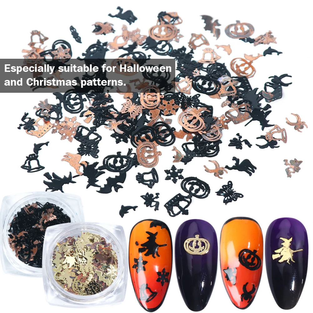 120 шт. декоративные накладные ногти на Хэллоуин|Стикеры и наклейки| |