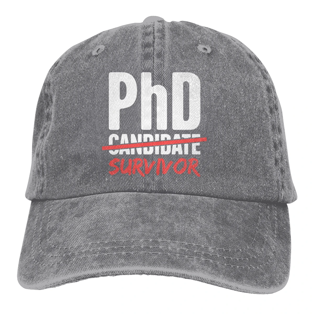 

PhD Candidate Survivor Hat for Men Women Summer Sun Hat Fishing Baseball Cap