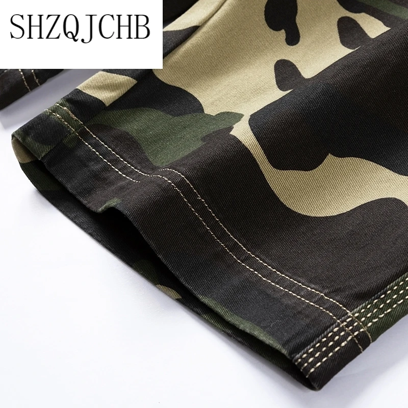 

Men Shorts New Fashion Joggers Camouflage Short Mens Cargo Shorts Summer Body Fitness Short Male Clothing