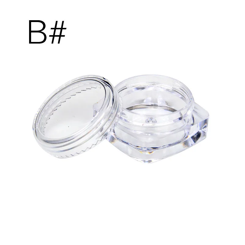 Прозрачные маленькие пластиковые бутылки 2 г/2 5 г пустая Косметическая емкость