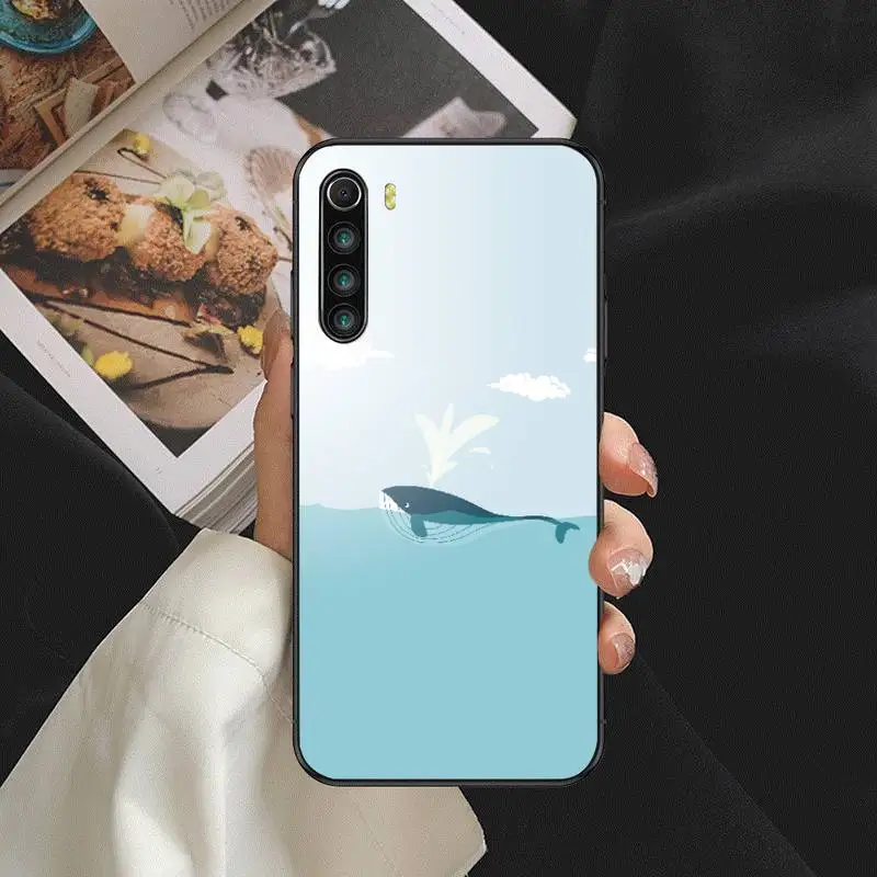 

Kawaii Narwhal Collage Phone Case For Redmi 4X 5plus 6 7 8A 9 Note 9s 4 8 T 9 10 pro Cover Fundas Coque