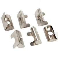 5 pcs elastic nut block m3m4m5m6m8 for 20304045 series european standard aluminum profile accessories