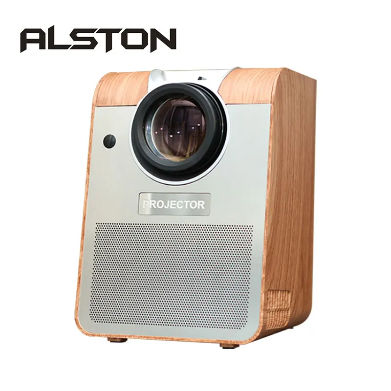 Светодиодный проектор ALSTON BH908 Full HD 6500 лм Bluetooth Android HDMI совместимый USB 1080p
