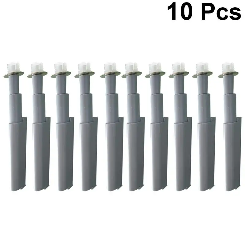 10 шт. пластиковый шкафчик защелка дверного ящика кнопка для открытия системы