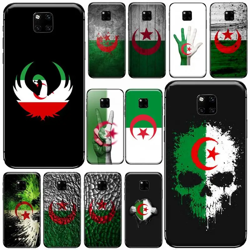 

National Flag Algeria cool Phone Case For Huawei Mate 9 10 20 Pro lite 20x nova 3e P10 plus P20 Pro Honor10 lite