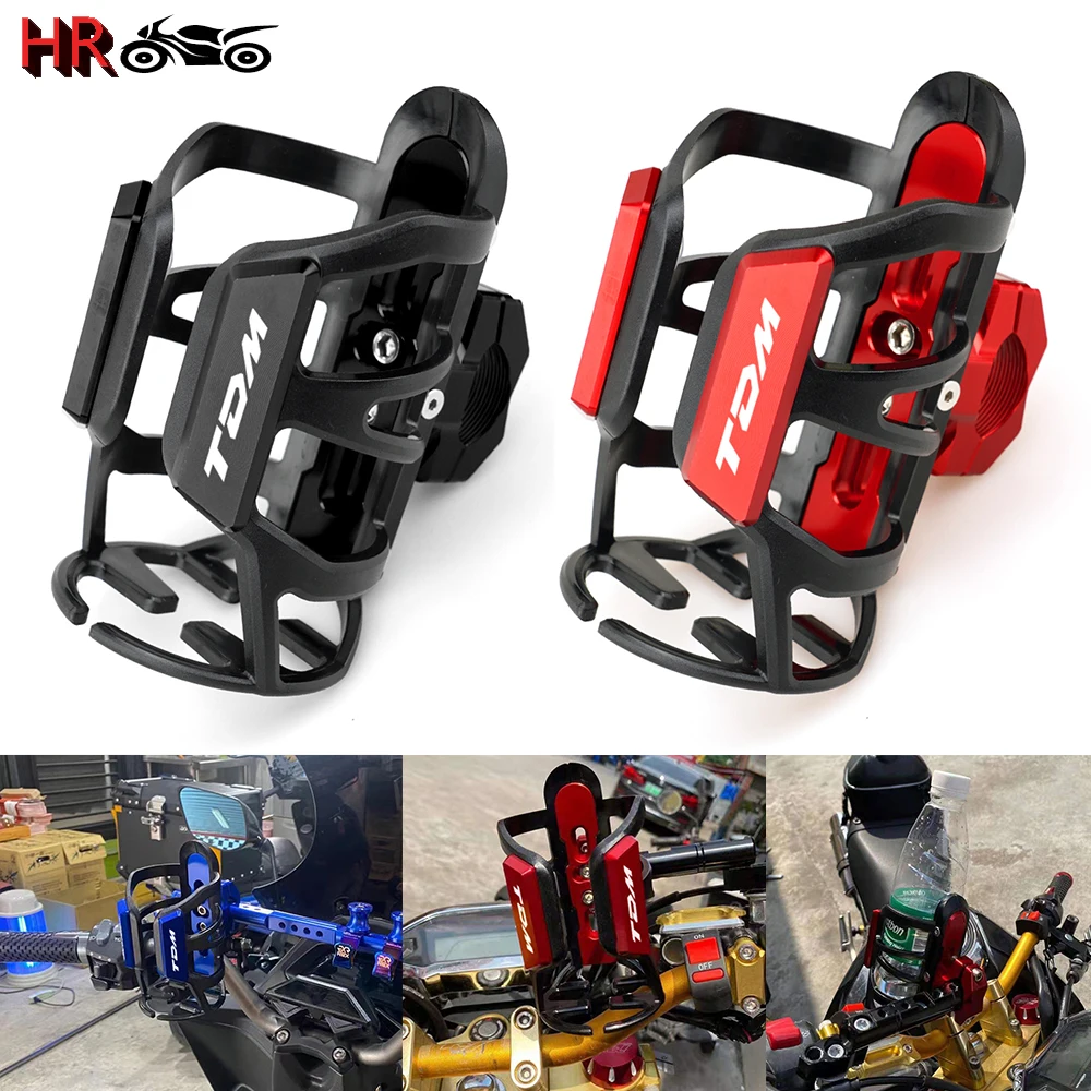 

Motorbike Beverage Water Bottle Cage For YAMAHA TDM850 TDM900 TDM 850 900 Water Drink Cup Holder Stand Motorcycle Accessories