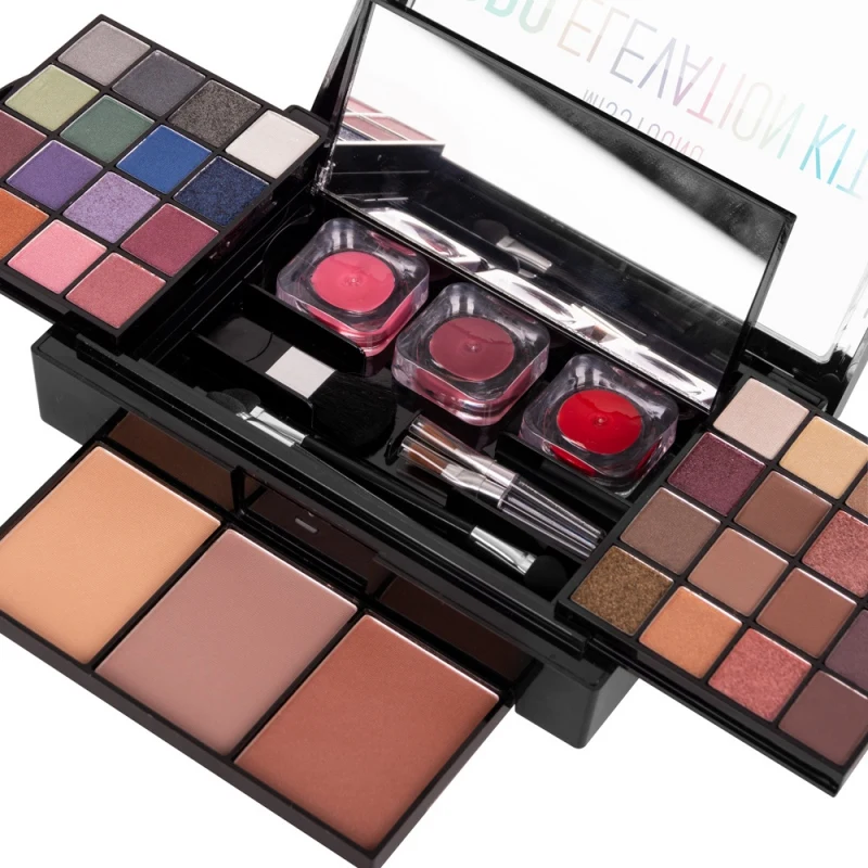 Матовая палитра теней для век набор ремонта цвета губ водонепроницаемое