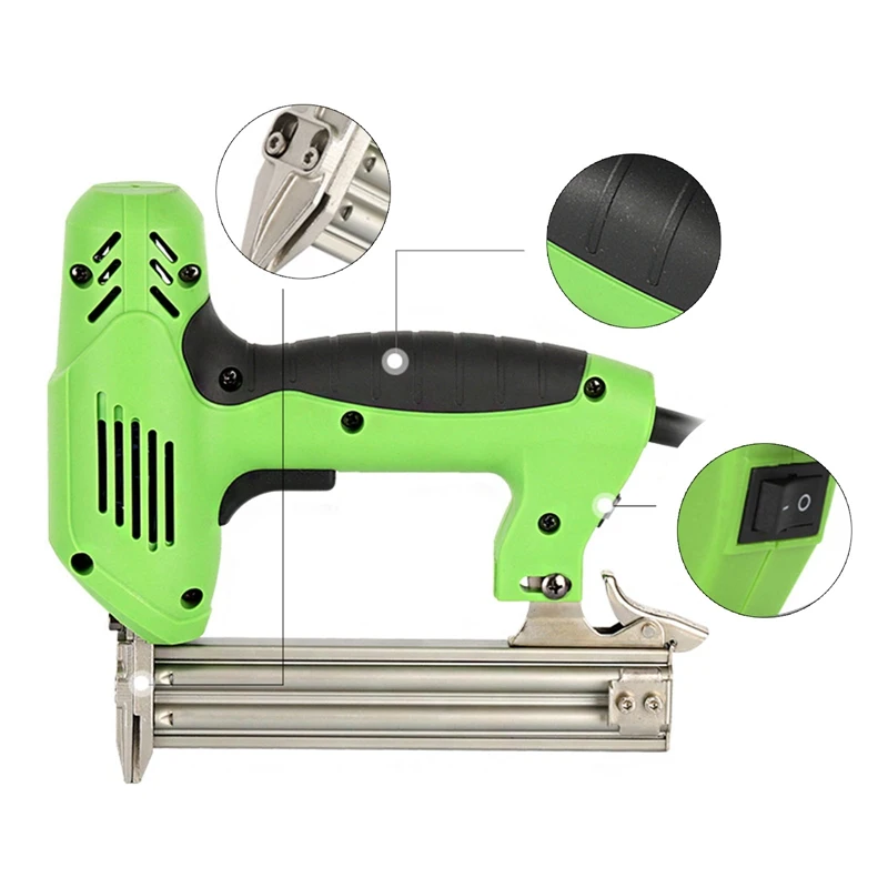 Новинка строительный степлер для мебели рамки со скобами и гвоздями